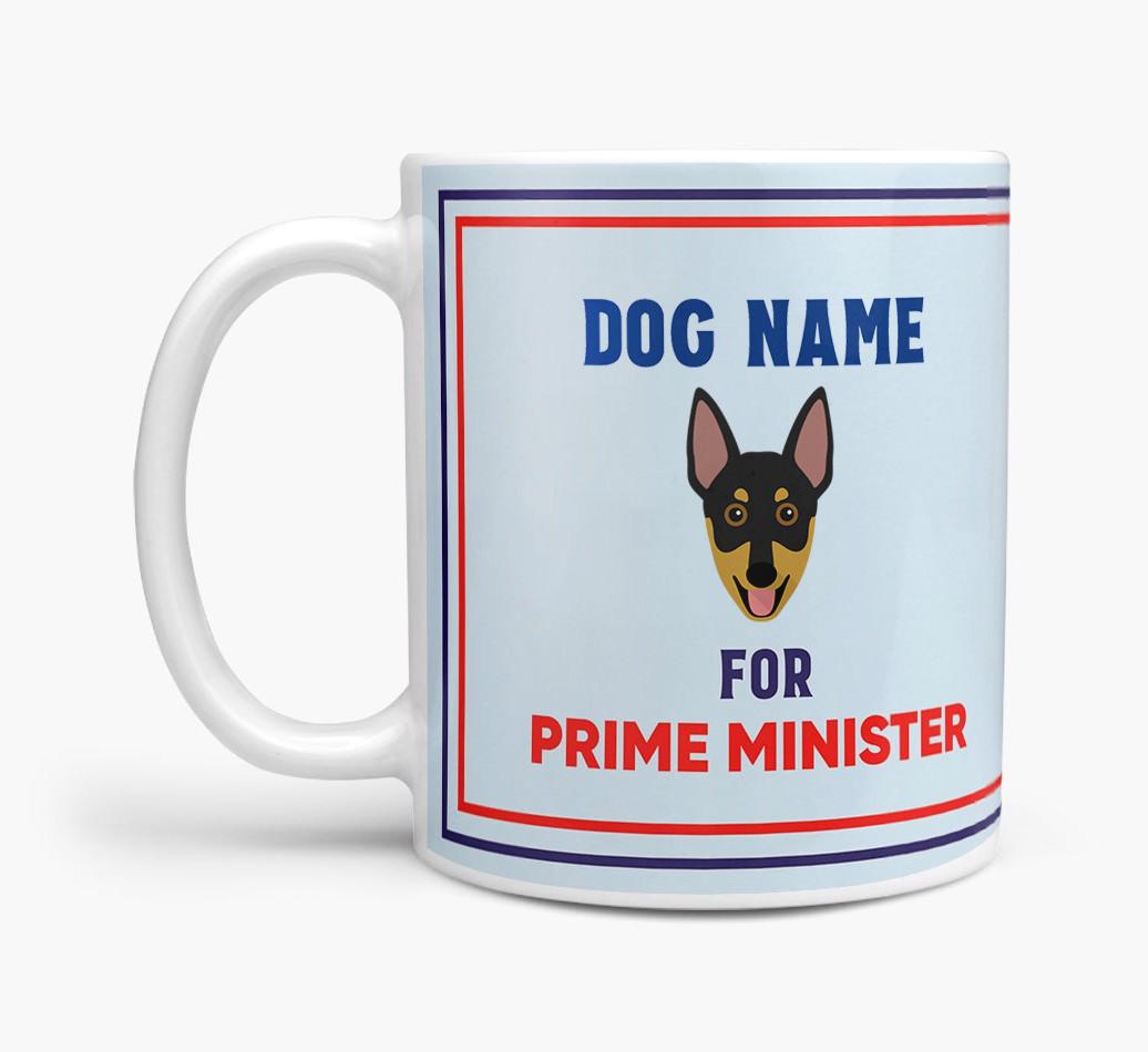 Personalised 'Prime Minister' Mug for your {breedFullName}