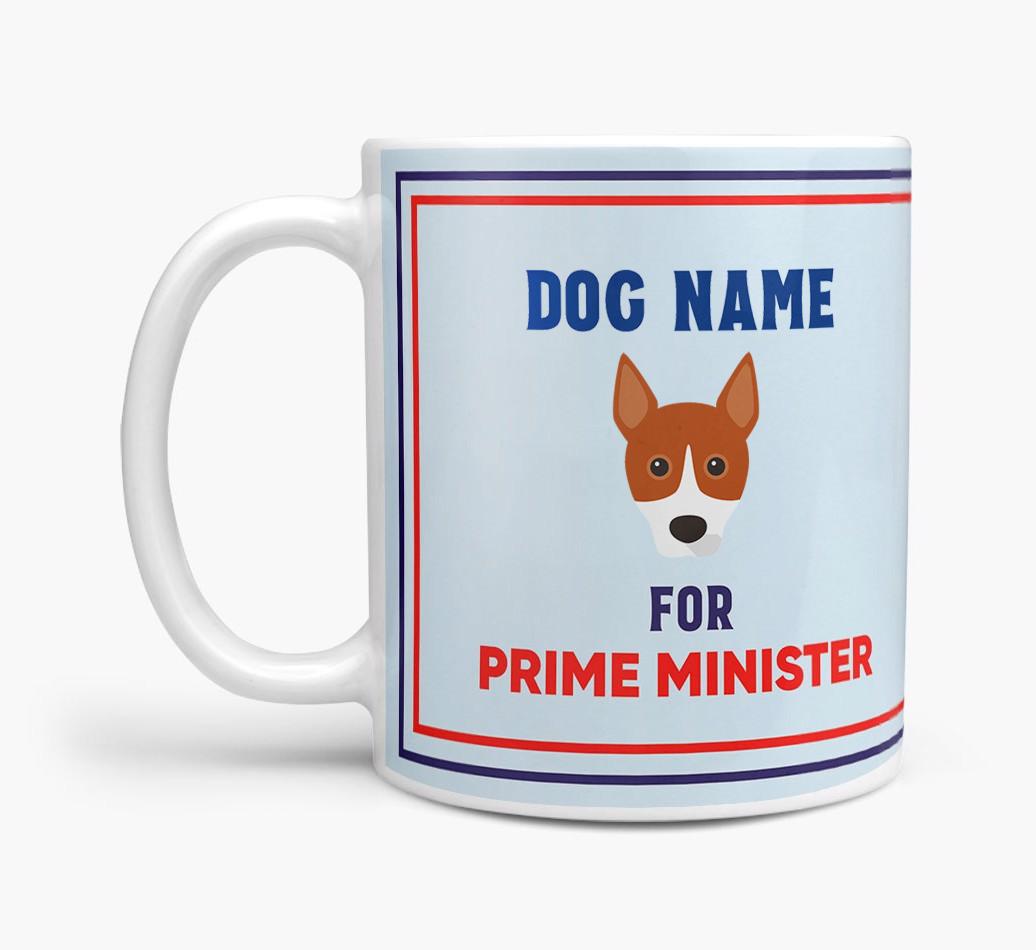 Personalised 'Prime Minister' Mug for your {breedFullName}