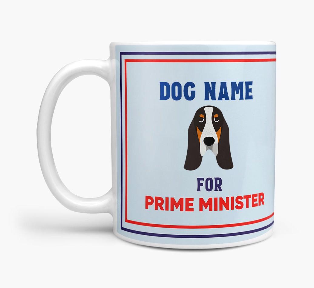 Personalised 'Prime Minister' Mug for your {breedFullName}