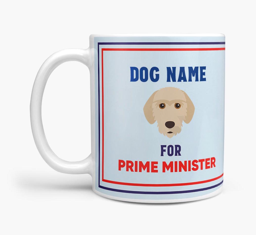 Personalised 'Prime Minister' Mug for your {breedFullName}