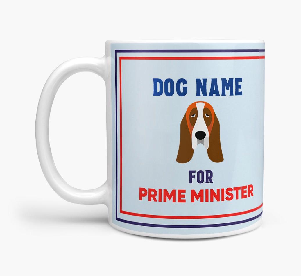 Personalised 'Prime Minister' Mug for your {breedFullName}
