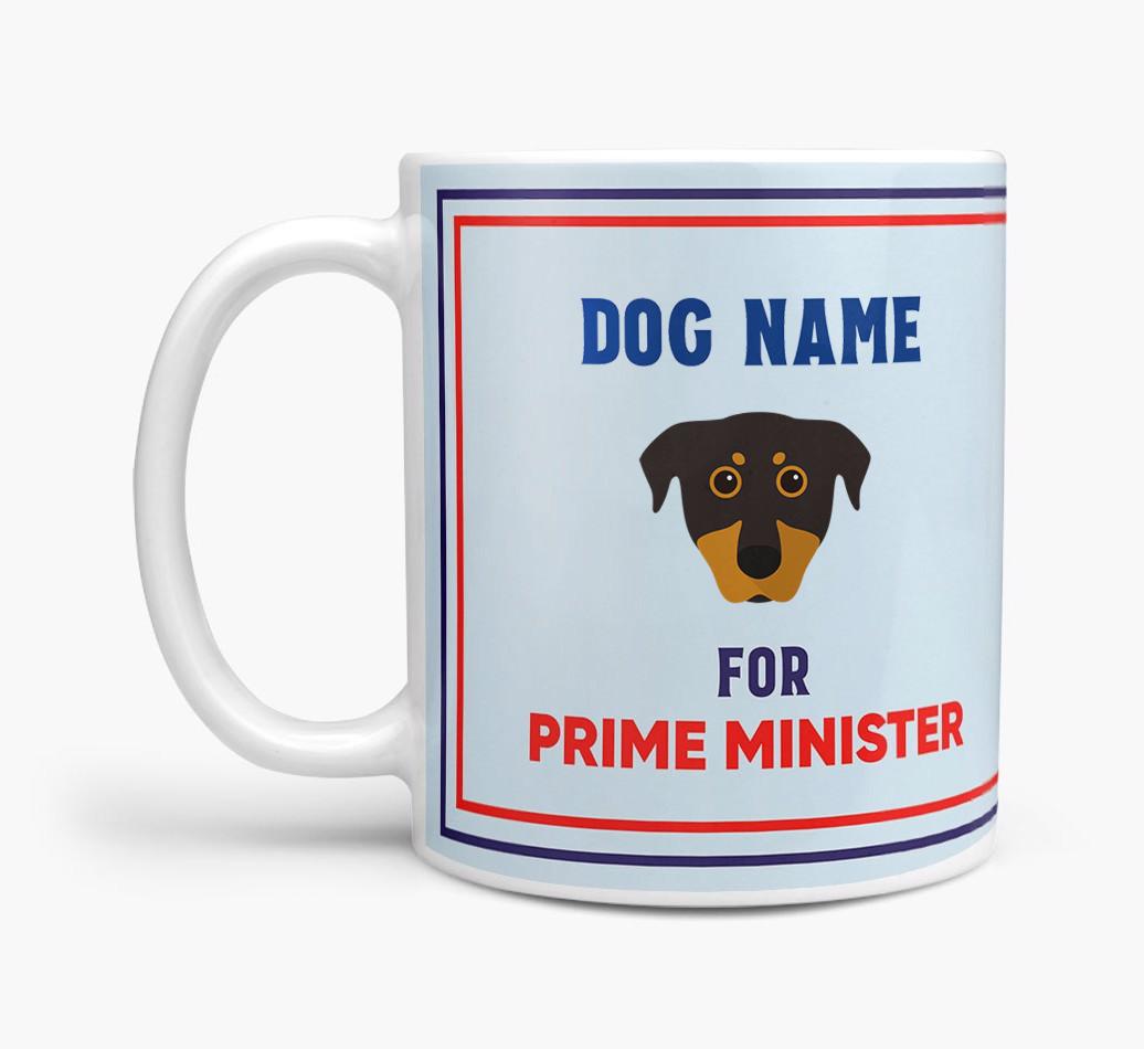 Personalised 'Prime Minister' Mug for your {breedFullName}
