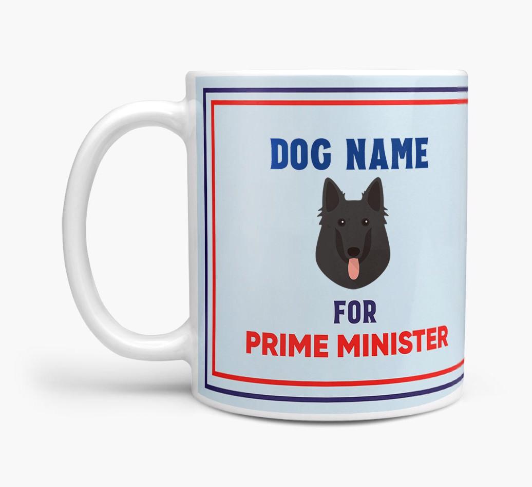 Personalised 'Prime Minister' Mug for your {breedFullName}