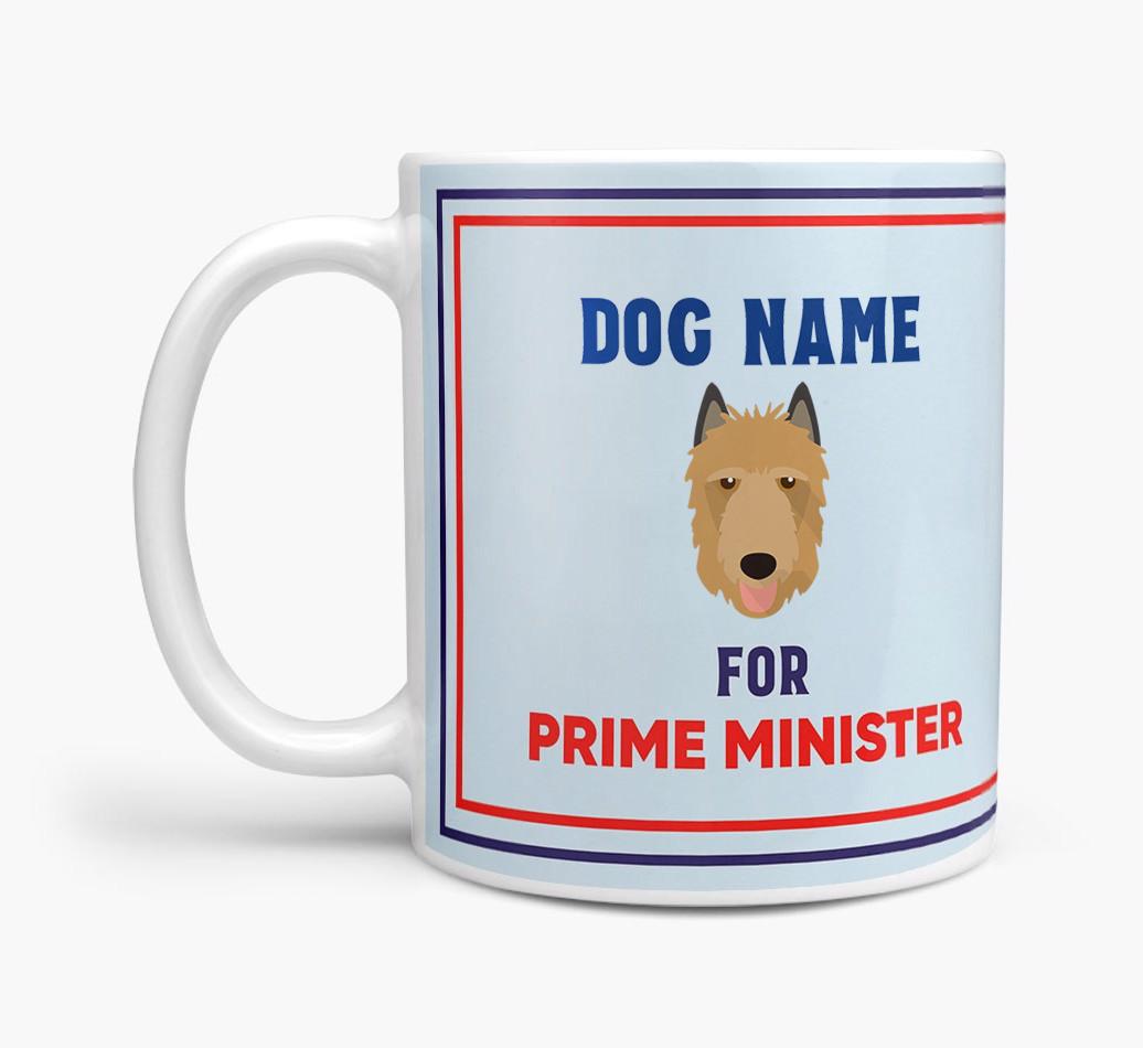 Personalised 'Prime Minister' Mug for your {breedFullName}