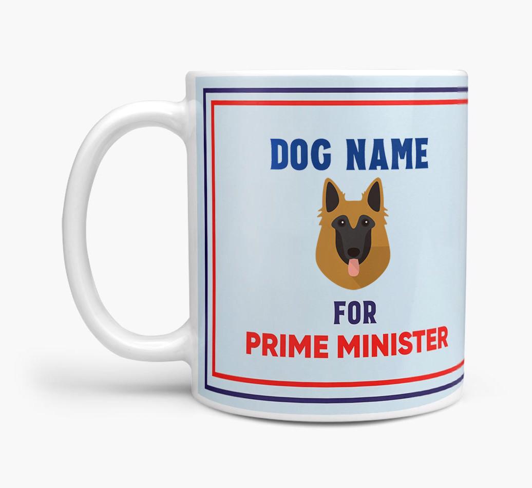Personalised 'Prime Minister' Mug for your {breedFullName}