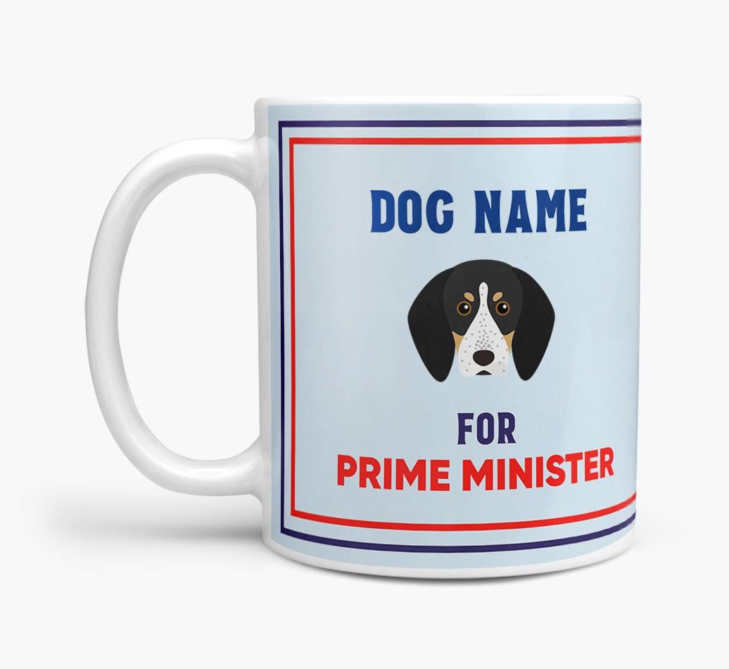 Personalised 'Prime Minister' Mug for your {breedFullName}