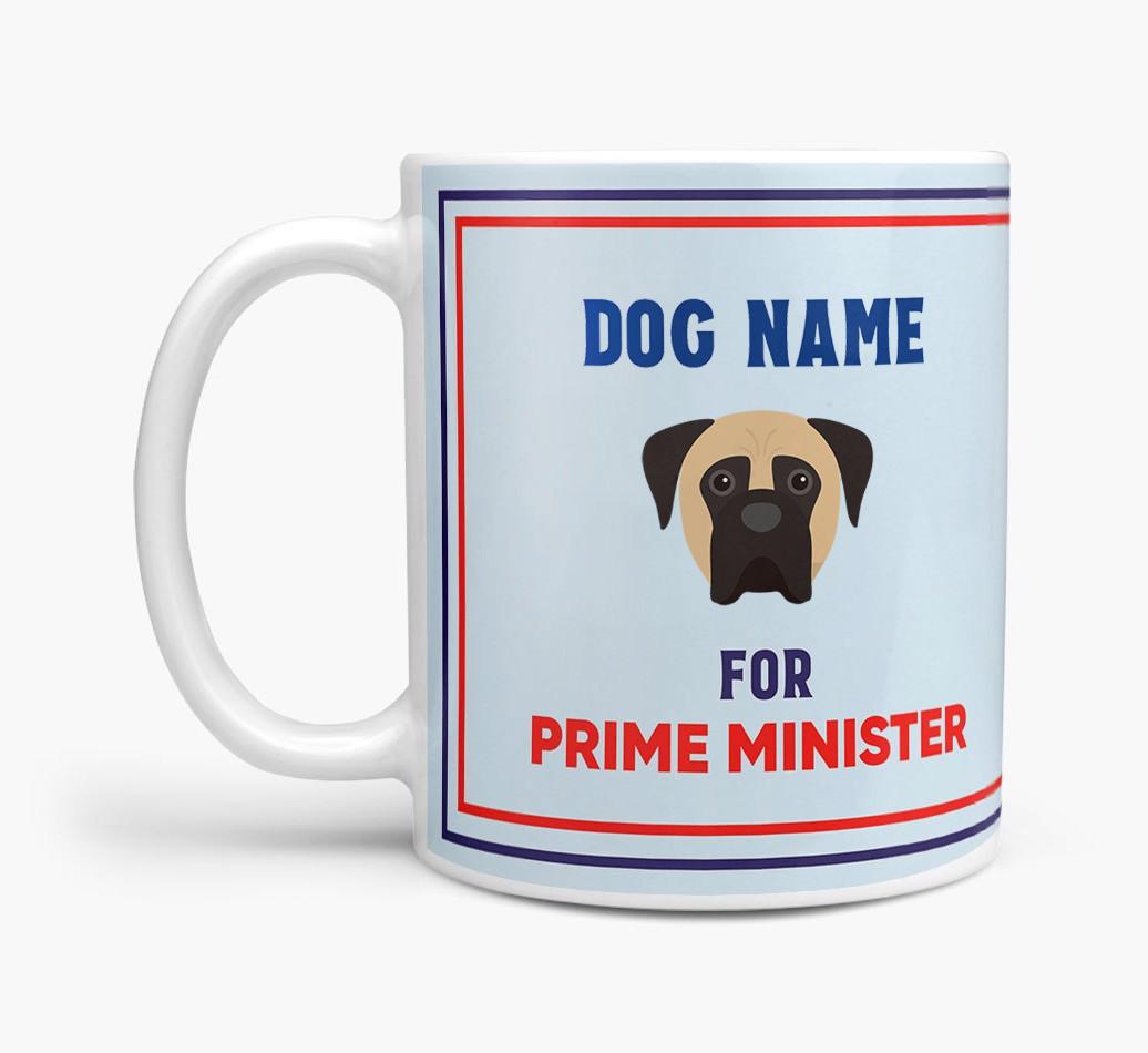 Personalised 'Prime Minister' Mug for your {breedFullName}
