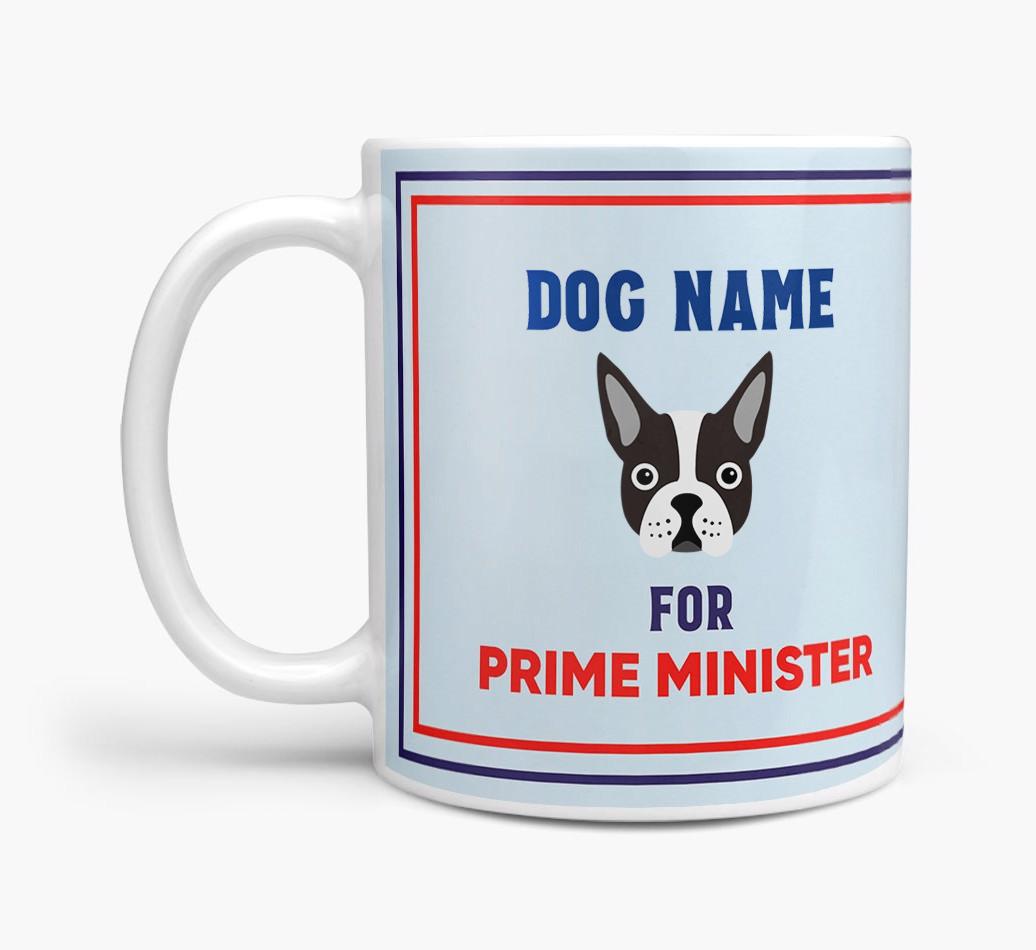 Personalised 'Prime Minister' Mug for your {breedFullName}