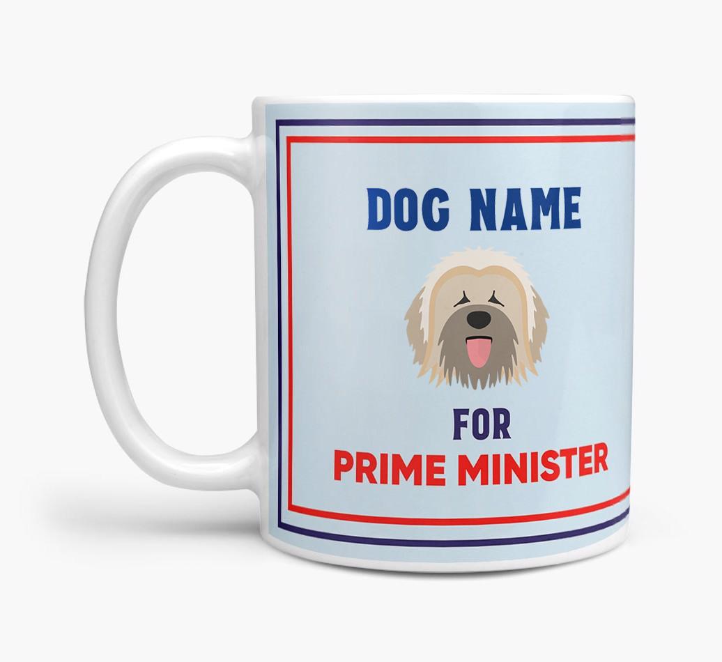 Personalised 'Prime Minister' Mug for your {breedFullName}