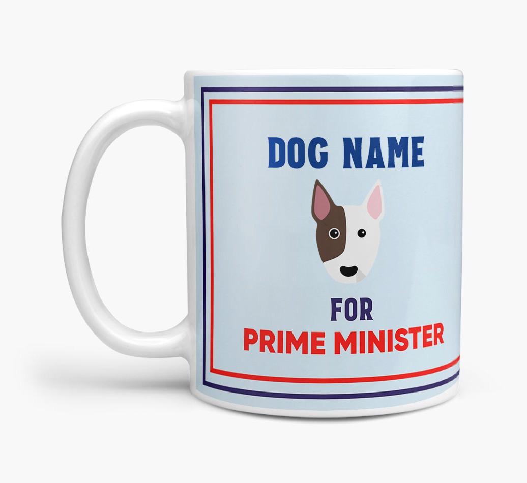 Personalised 'Prime Minister' Mug for your {breedFullName}