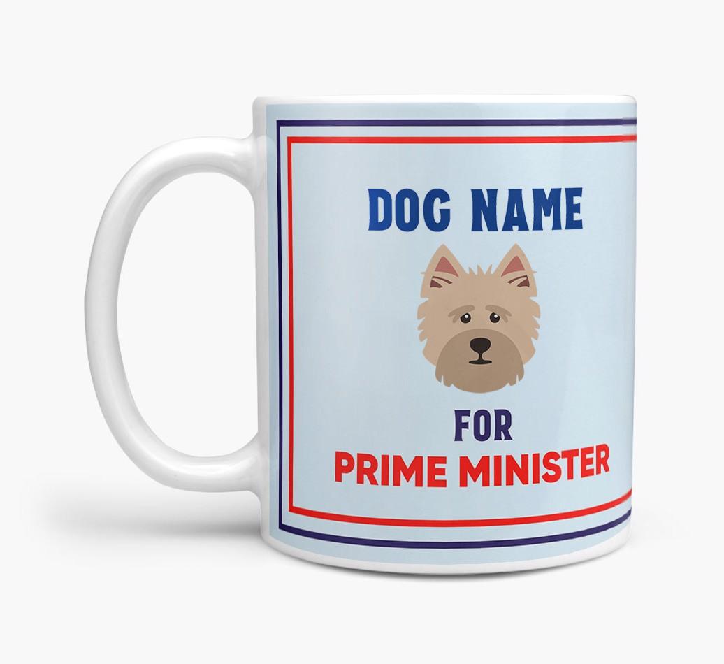 Personalised 'Prime Minister' Mug for your {breedFullName}