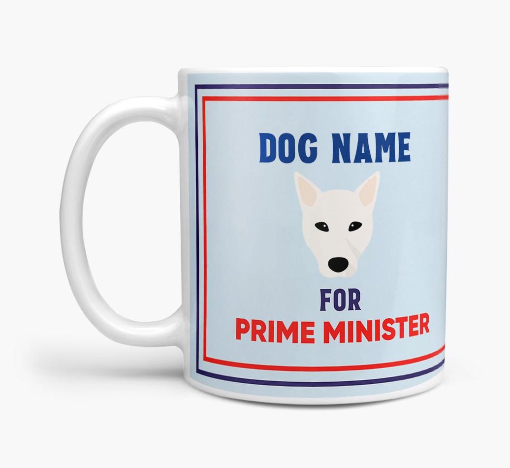 Personalised 'Prime Minister' Mug for your {breedFullName}