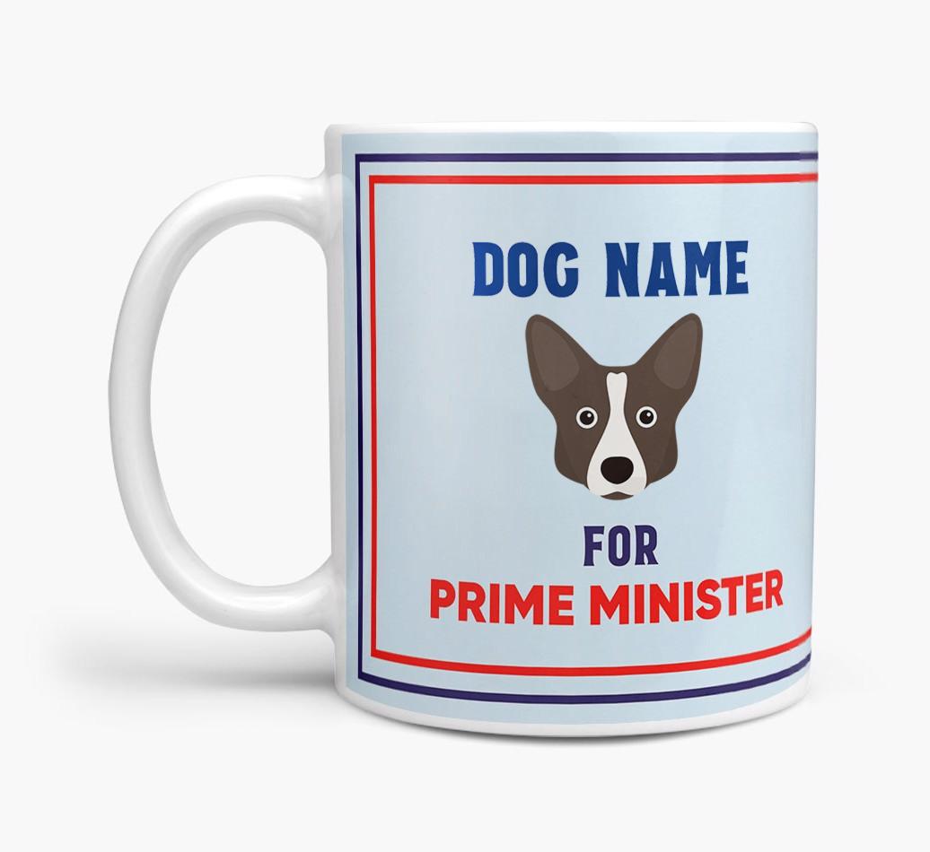 Personalised 'Prime Minister' Mug for your {breedFullName}