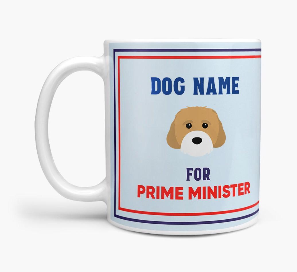 Personalised 'Prime Minister' Mug for your {breedFullName}