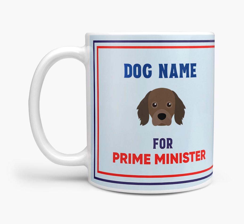 Personalised 'Prime Minister' Mug for your {breedFullName}