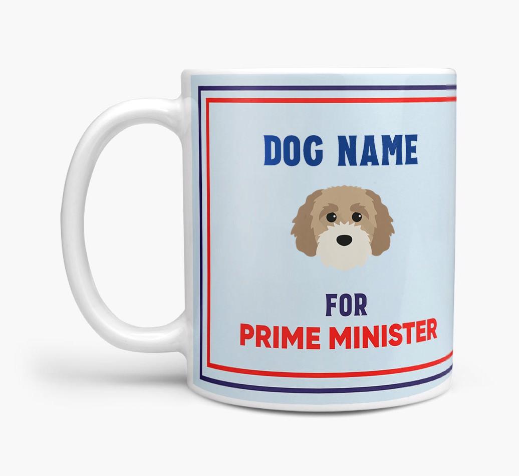 Personalised 'Prime Minister' Mug for your {breedFullName}