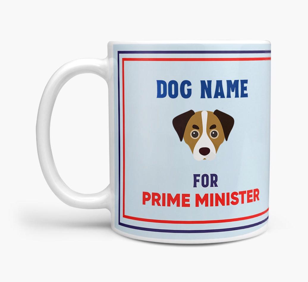 Personalised 'Prime Minister' Mug for your {breedFullName}