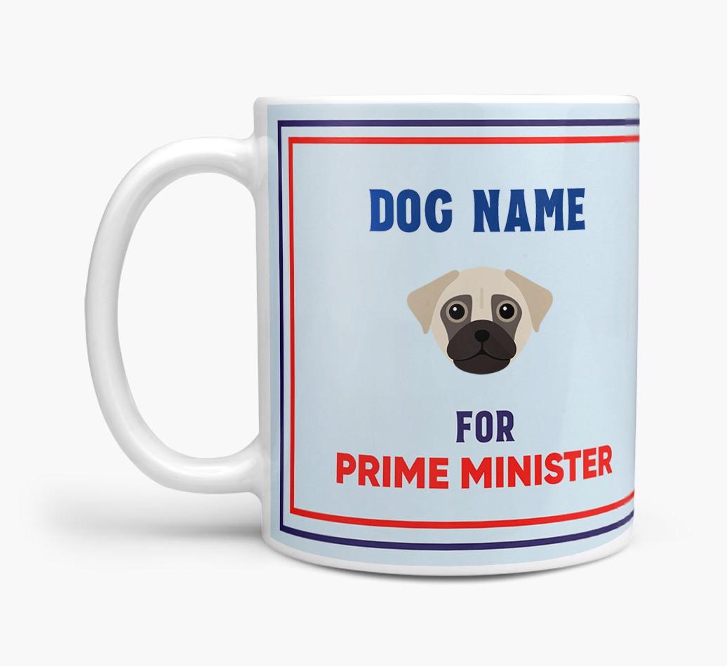 Personalised 'Prime Minister' Mug for your {breedFullName}