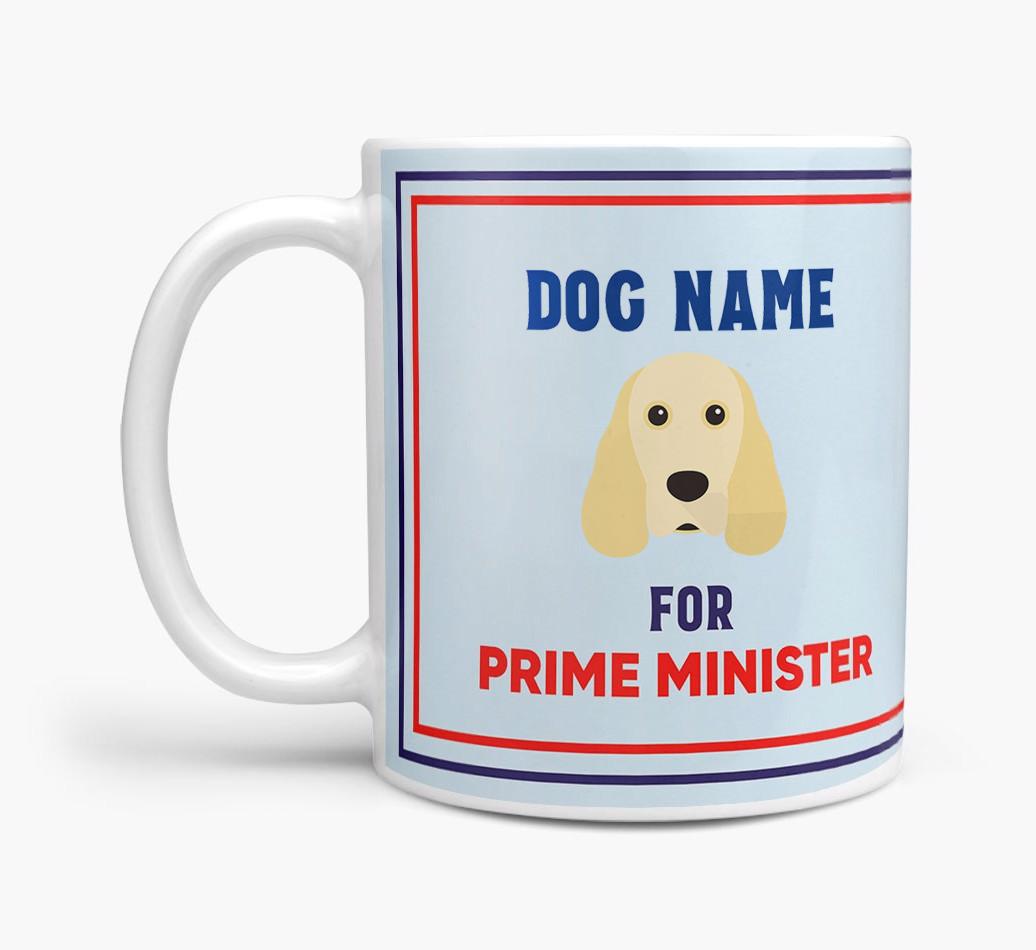 Personalised 'Prime Minister' Mug for your {breedFullName}