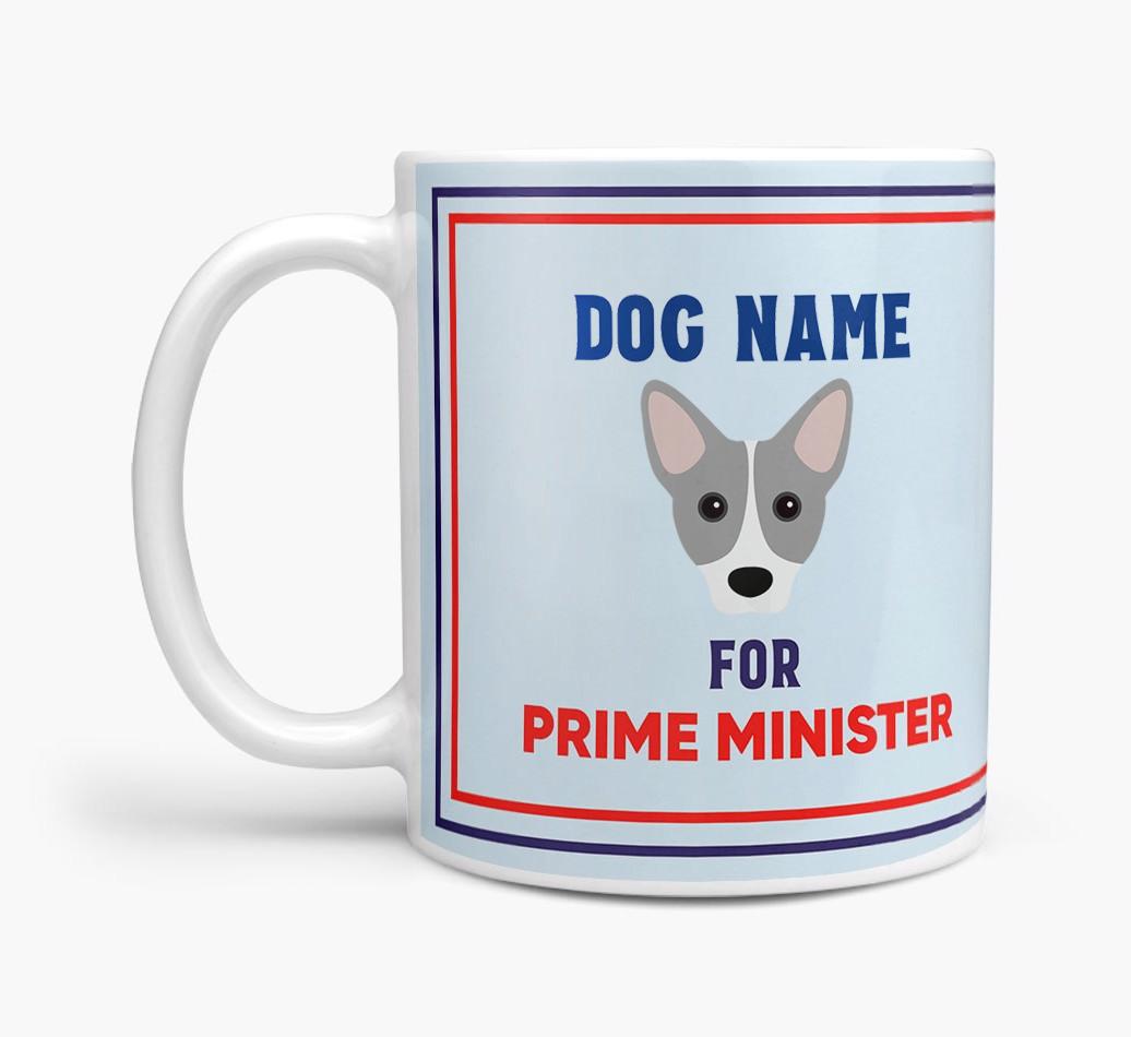 Personalised 'Prime Minister' Mug for your {breedFullName}