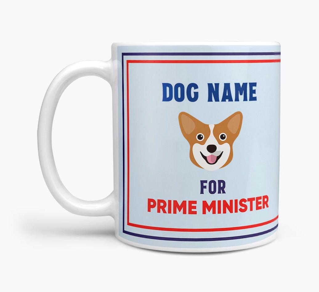 Personalised 'Prime Minister' Mug for your {breedFullName}