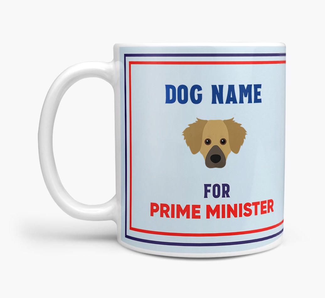 Personalised 'Prime Minister' Mug for your {breedFullName}