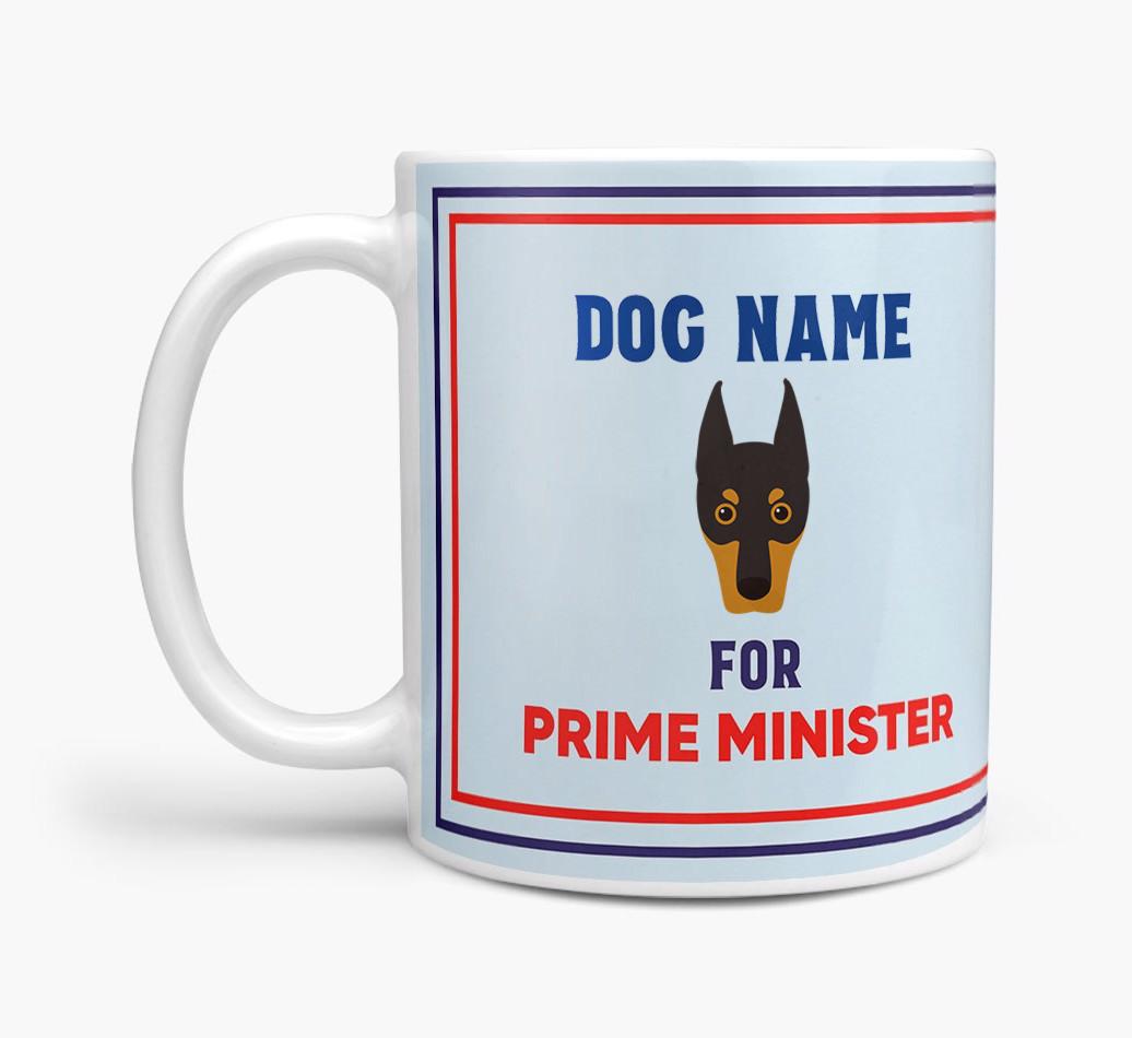 Personalised 'Prime Minister' Mug for your {breedFullName}