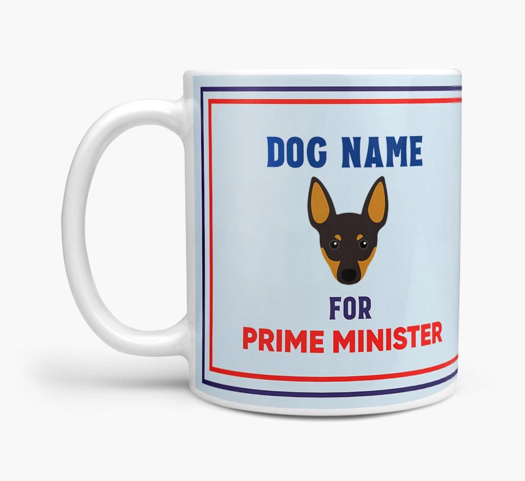 Personalised 'Prime Minister' Mug for your {breedFullName}