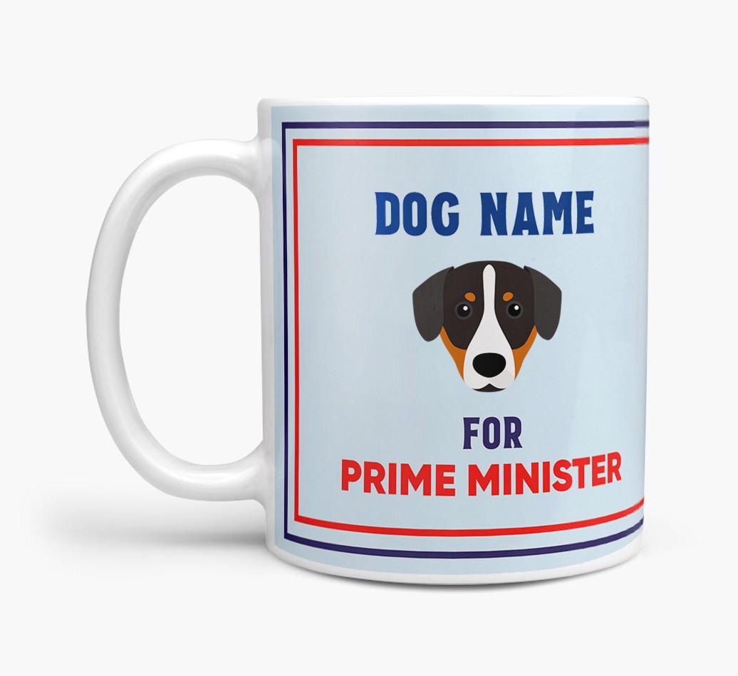 Personalised 'Prime Minister' Mug for your {breedFullName}