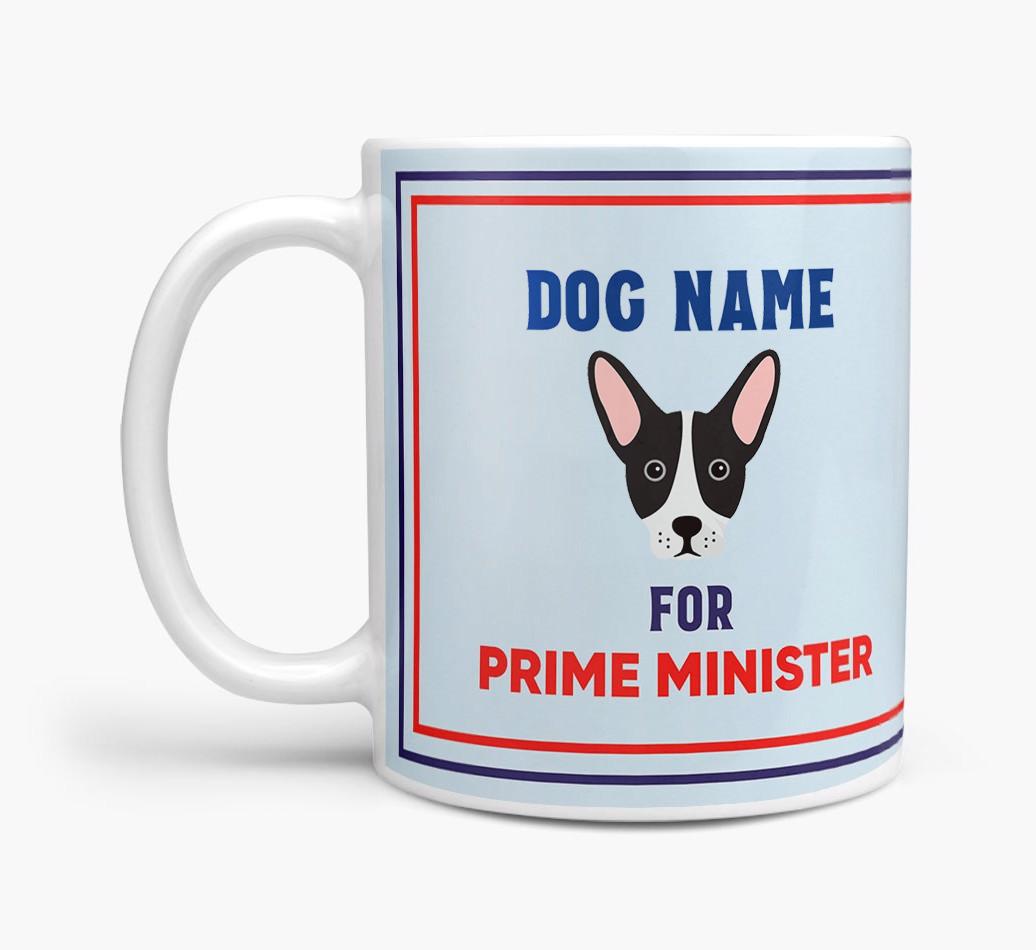 Personalised 'Prime Minister' Mug for your {breedFullName}