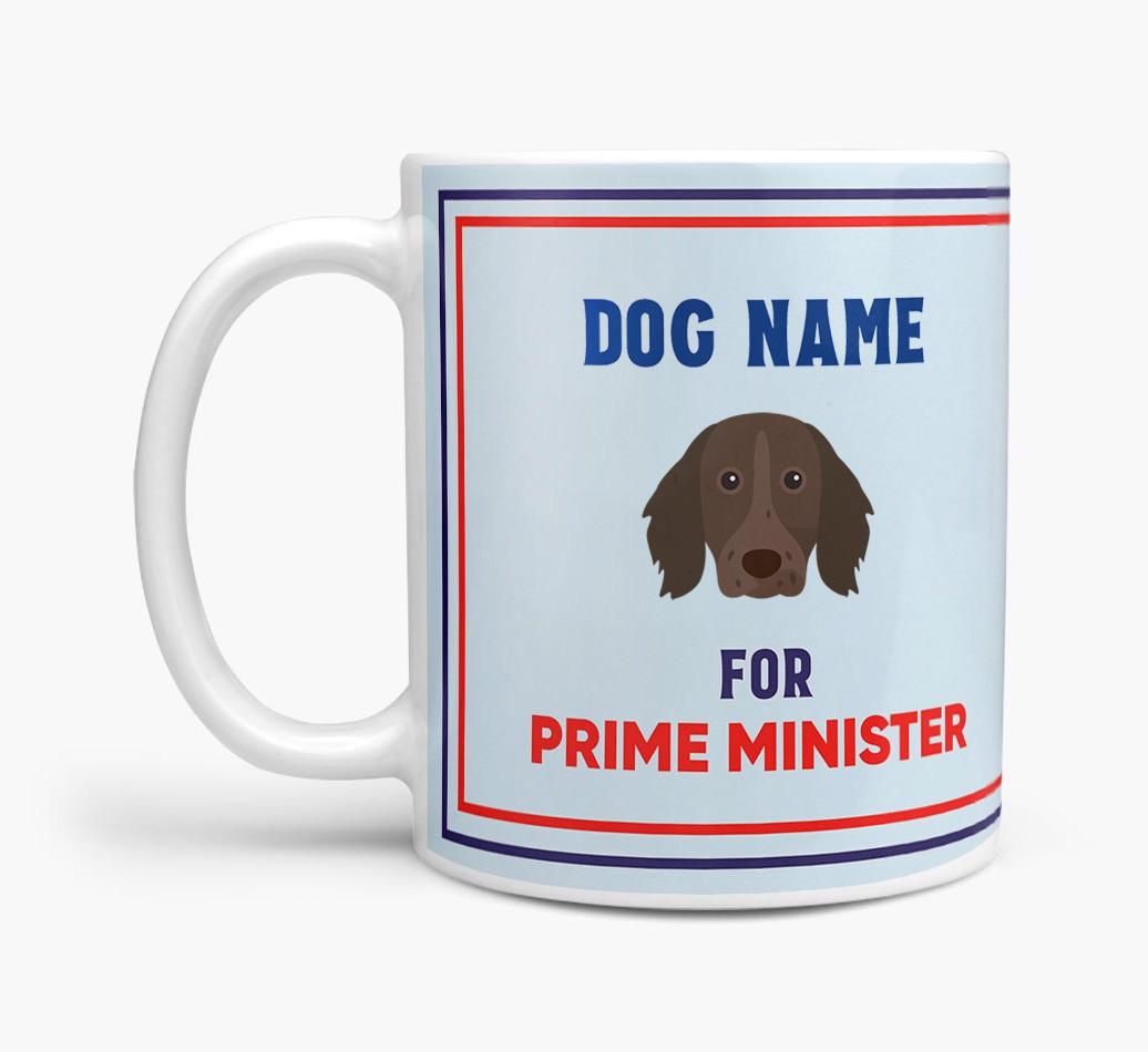 Personalised 'Prime Minister' Mug for your {breedFullName}