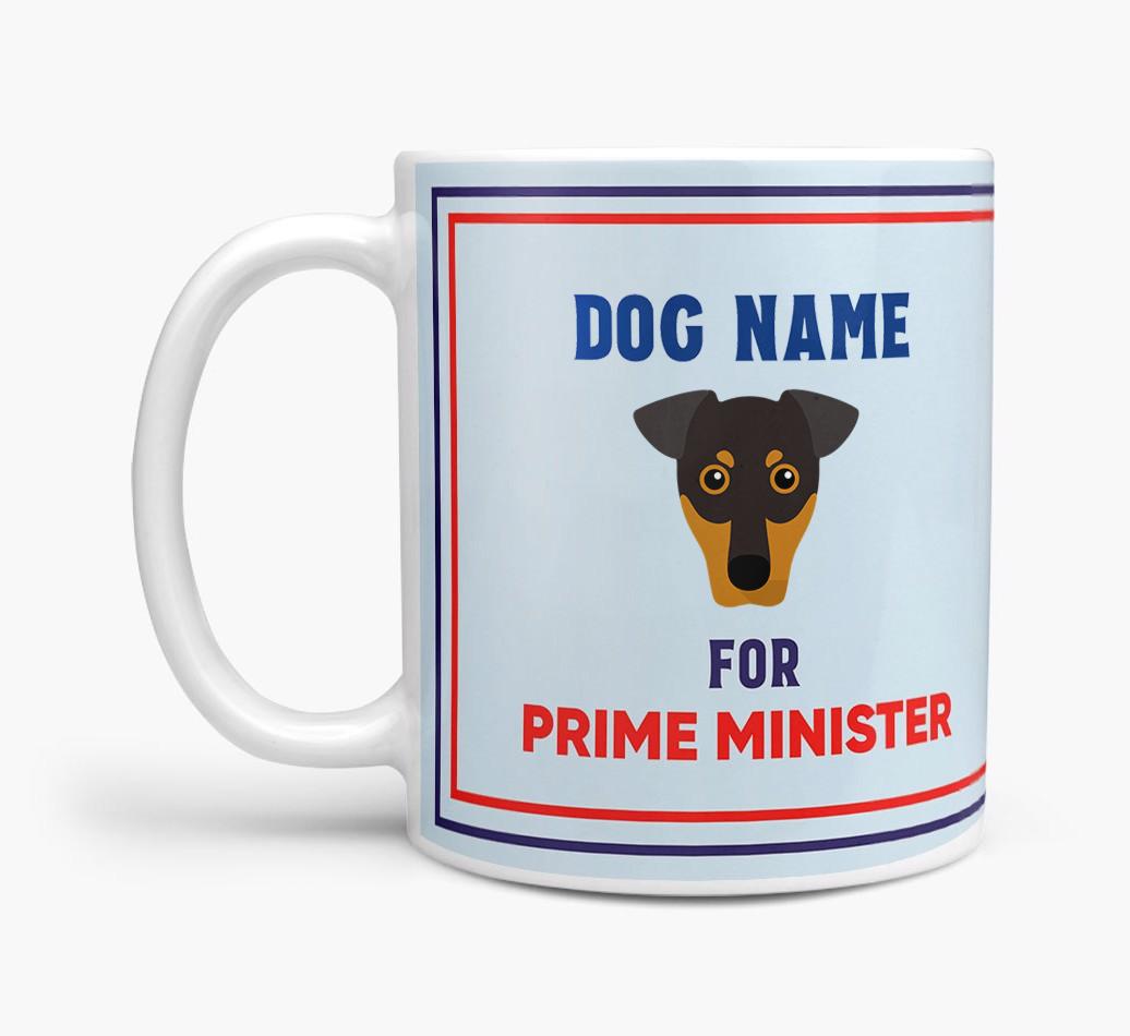Personalised 'Prime Minister' Mug for your {breedFullName}