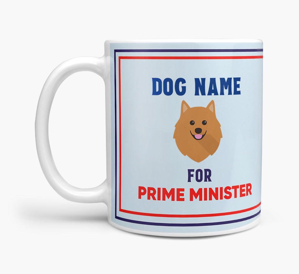 Personalised 'Prime Minister' Mug for your {breedFullName}