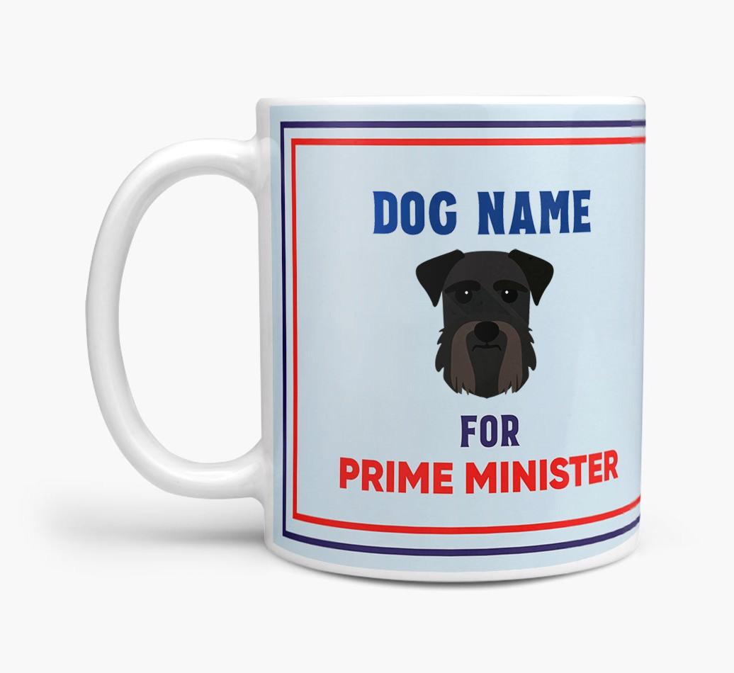Personalised 'Prime Minister' Mug for your {breedFullName}