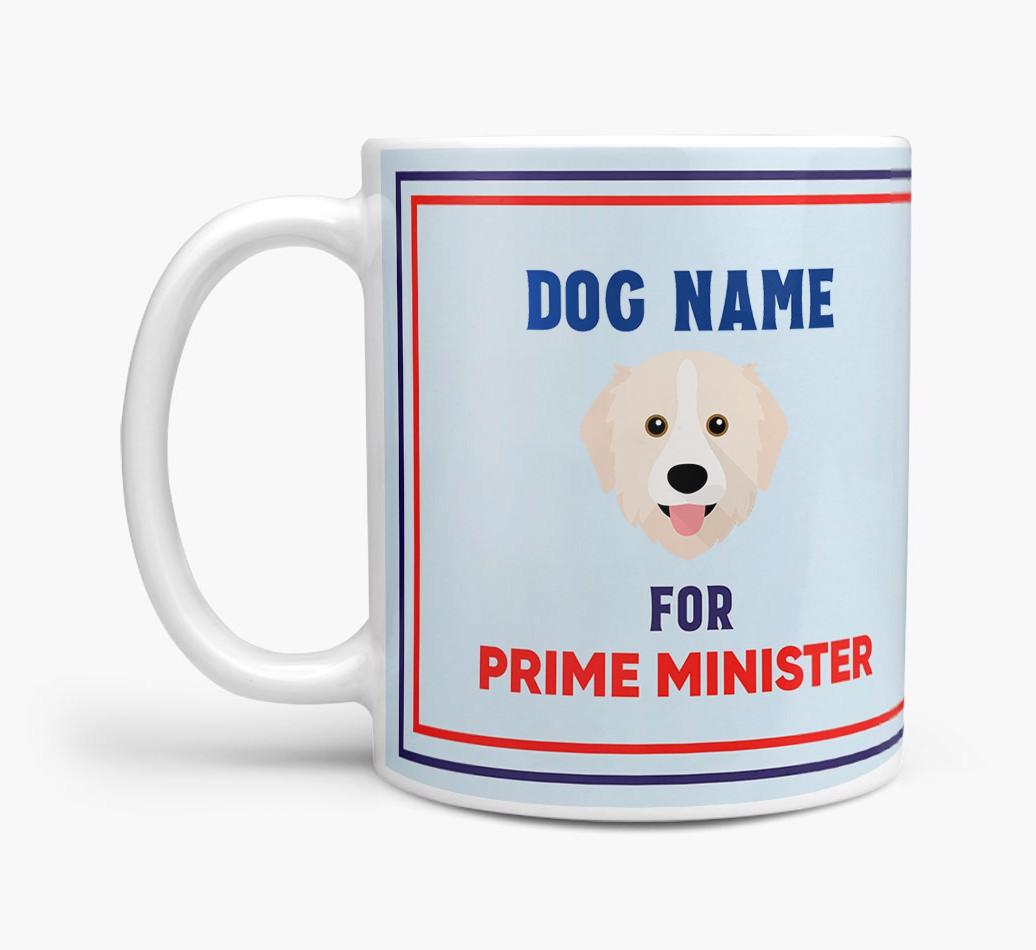 Personalised 'Prime Minister' Mug for your {breedFullName}