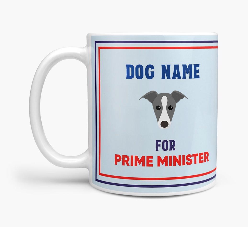 Personalised 'Prime Minister' Mug for your {breedFullName}
