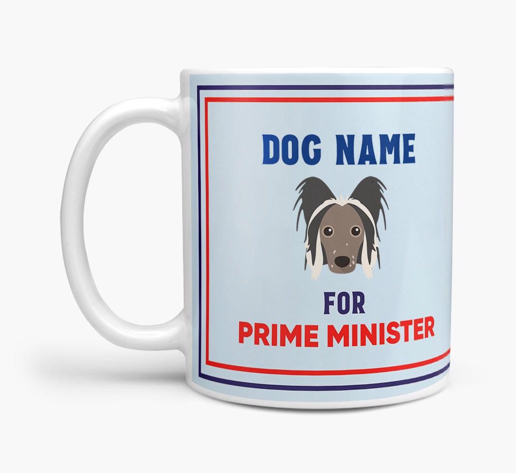 Personalised 'Prime Minister' Mug for your {breedFullName}