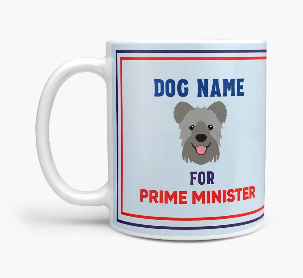 Personalised 'Prime Minister' Mug for your {breedFullName}