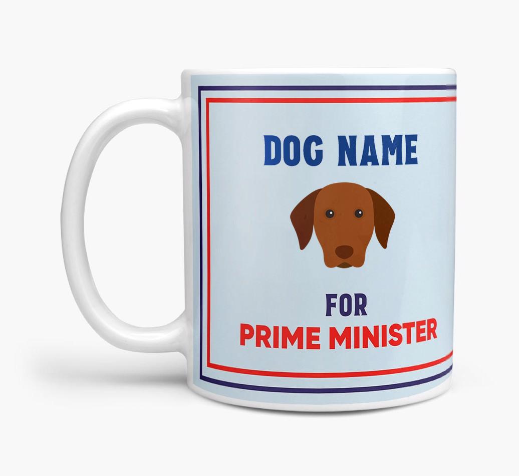 Personalised 'Prime Minister' Mug for your {breedFullName}
