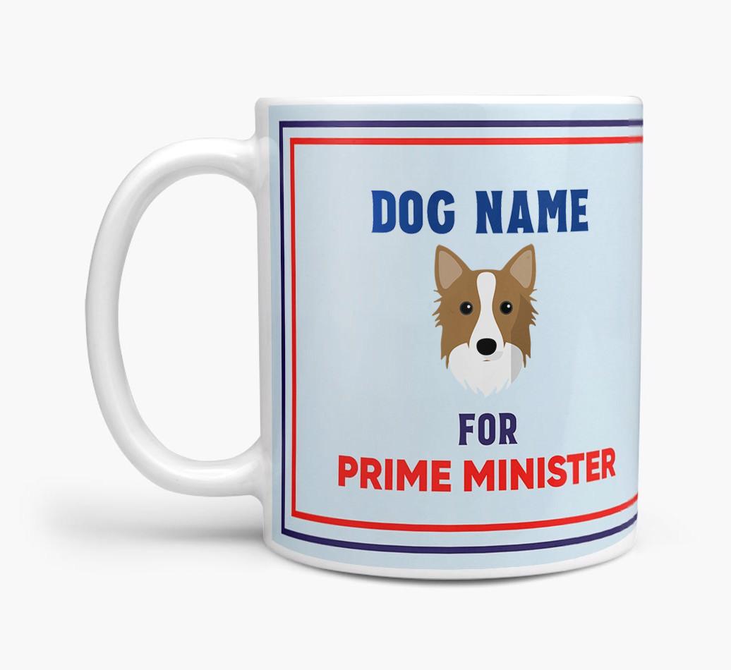 Personalised 'Prime Minister' Mug for your {breedFullName}