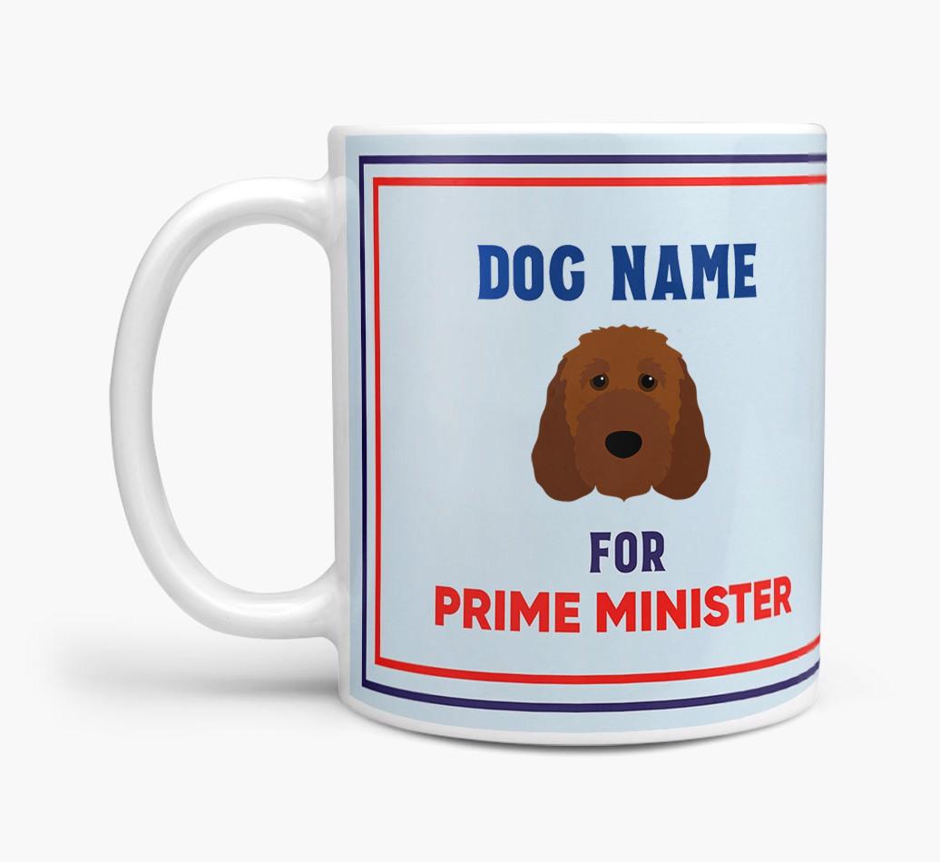 Personalised 'Prime Minister' Mug for your {breedFullName}