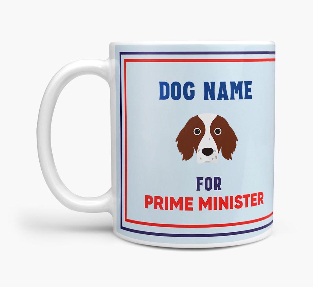 Personalised 'Prime Minister' Mug for your {breedFullName}