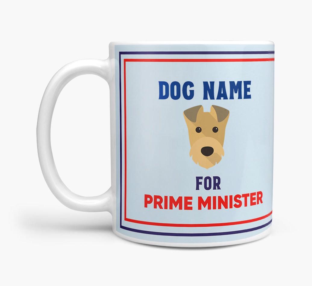 Personalised 'Prime Minister' Mug for your {breedFullName}