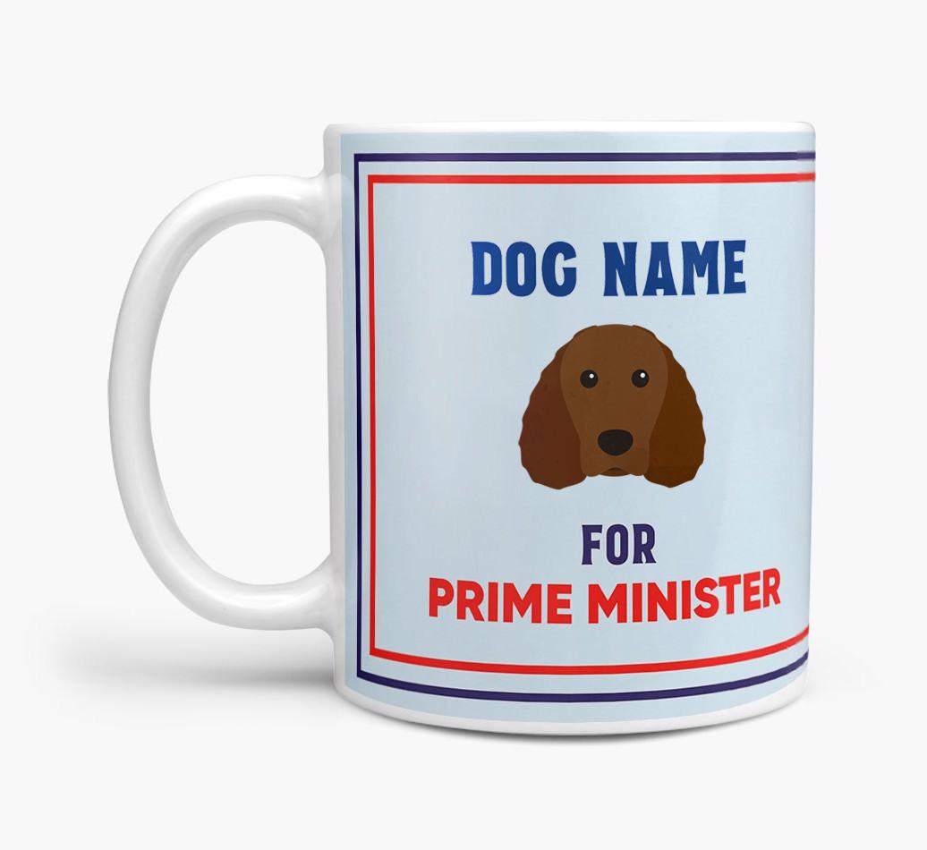 Personalised 'Prime Minister' Mug for your {breedFullName}