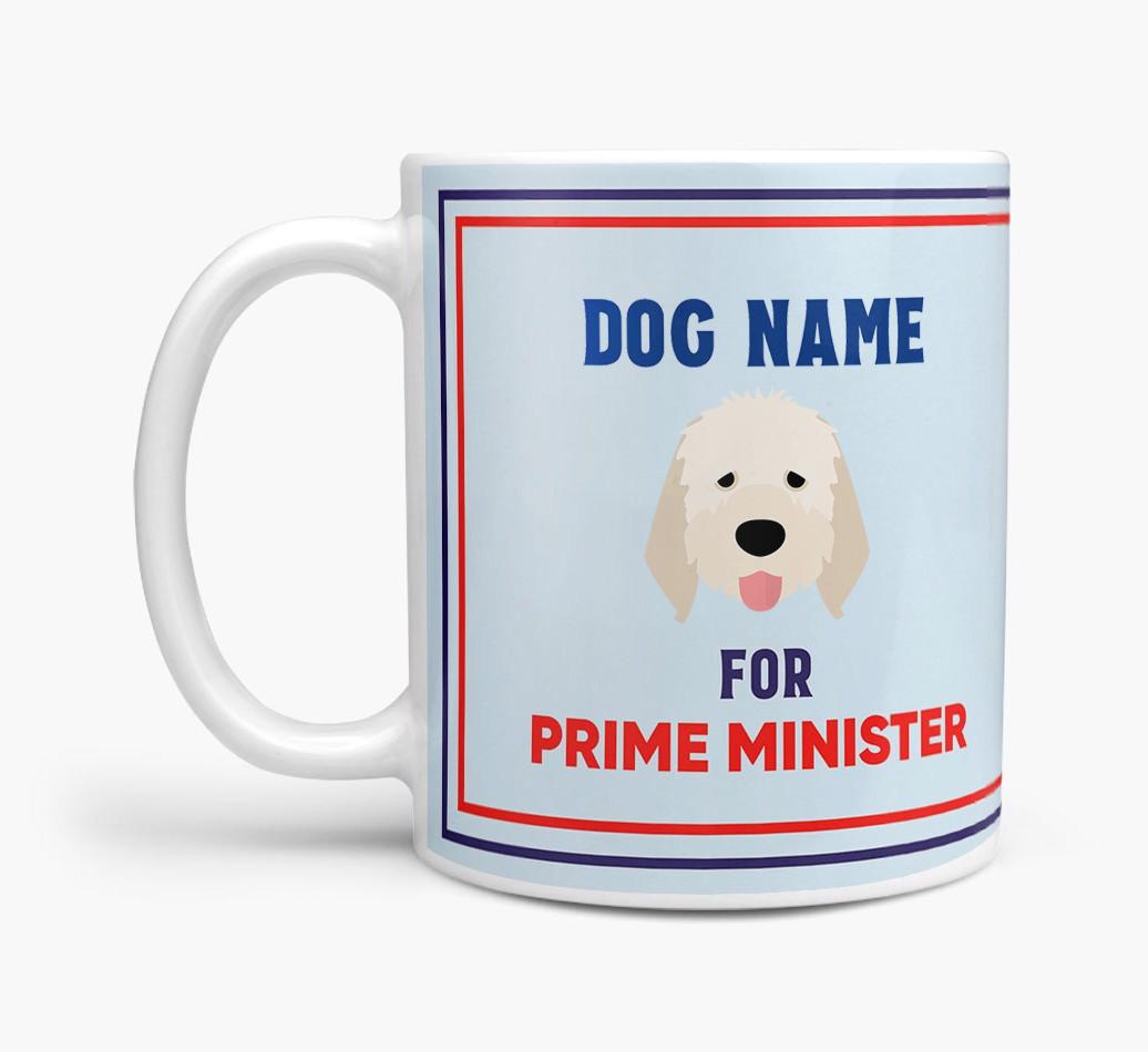 Personalised 'Prime Minister' Mug for your {breedFullName}