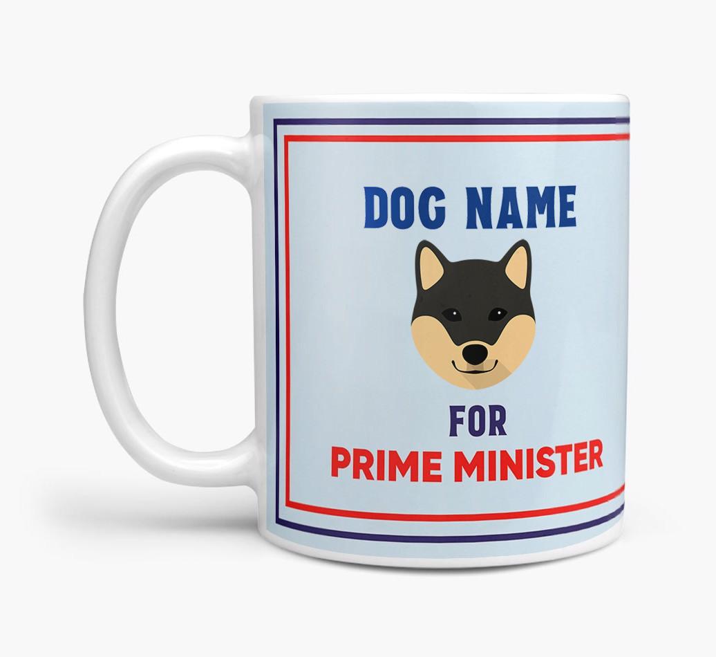 Personalised 'Prime Minister' Mug for your {breedFullName}