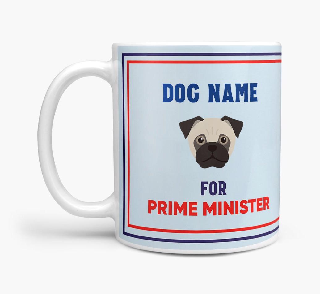 Personalised 'Prime Minister' Mug for your {breedFullName}