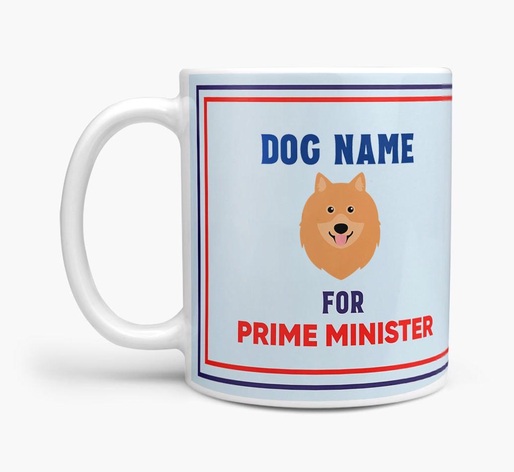Personalised 'Prime Minister' Mug for your {breedFullName}