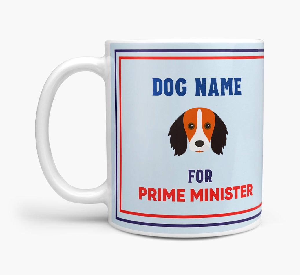 Personalised 'Prime Minister' Mug for your {breedFullName}