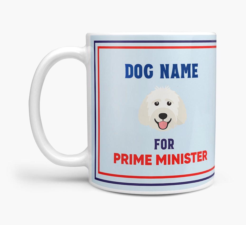 Personalised 'Prime Minister' Mug for your {breedFullName}